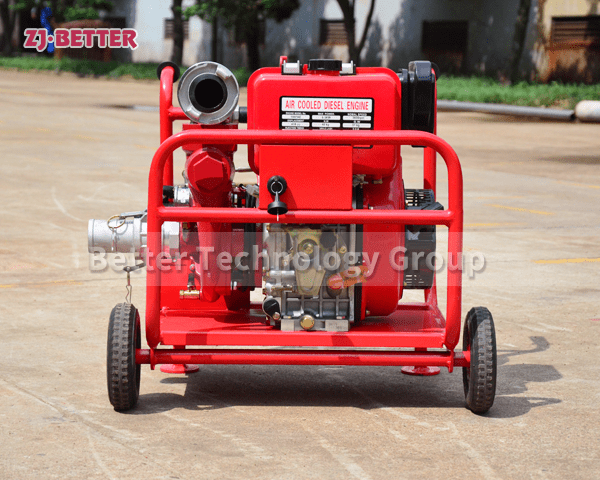 Mobile diesel engine fire pump is mainly suitable for fire rescue department
