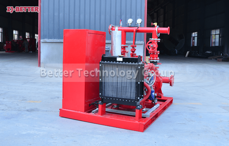 Purpose and function of diesel engine fire pump