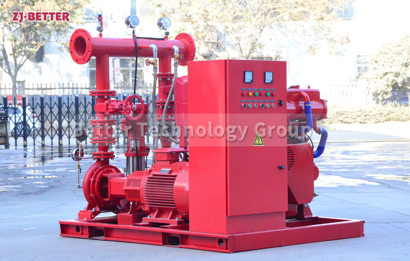 The electric fire pump can supply fire water supply in general occasions