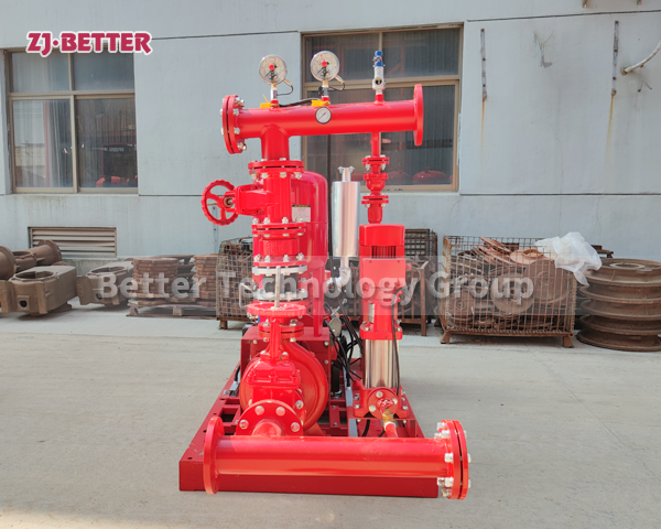 The fire pump is mainly used for water delivery in the fire system