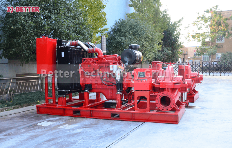 The function and structure of diesel engine fire pump