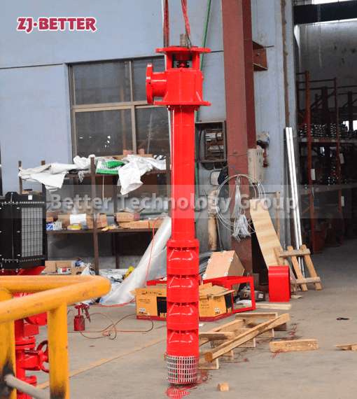 Vertical turbine pump power can be preheated in advance