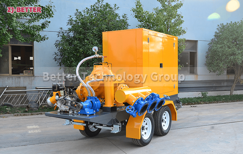 Flood Control Mobile Pump Truck