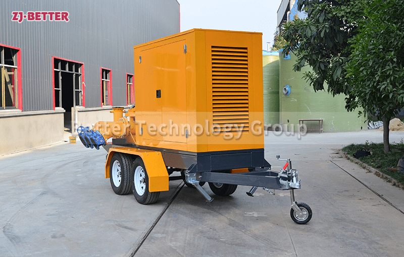 1500 cubic metre emergency mobile pump truck
