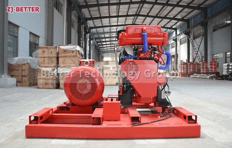 Customized functions for diesel engine fire pumps