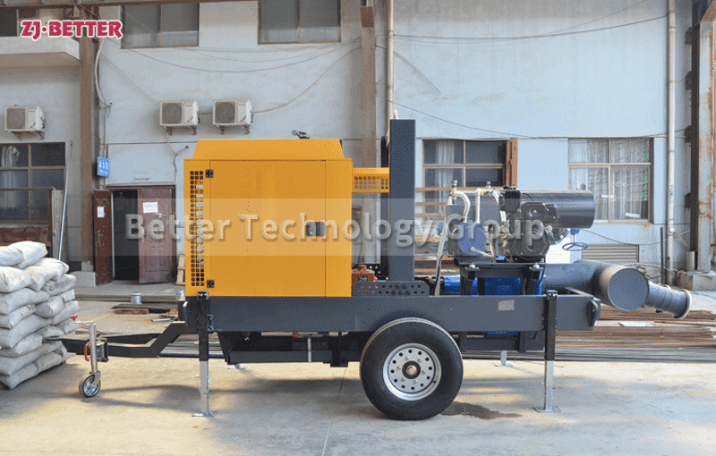 500-cubic-foot frequency-conversion submersible pump, 1000-cubic-foot inverter sewage pump, and emergency mobile pump truck