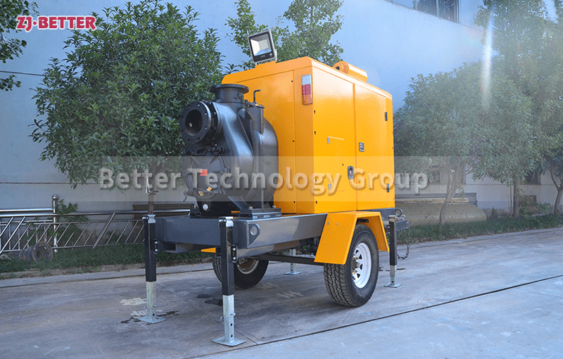 Advantages of trailer type mobile pump truck