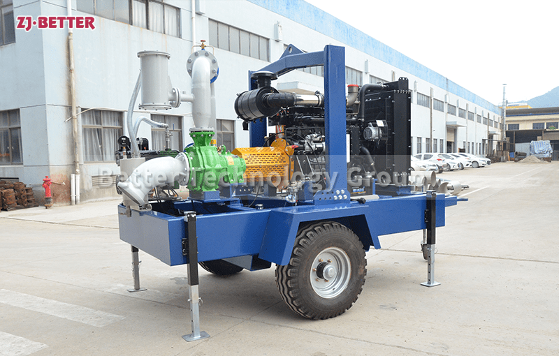 Advantages of trailer type mobile pump truck