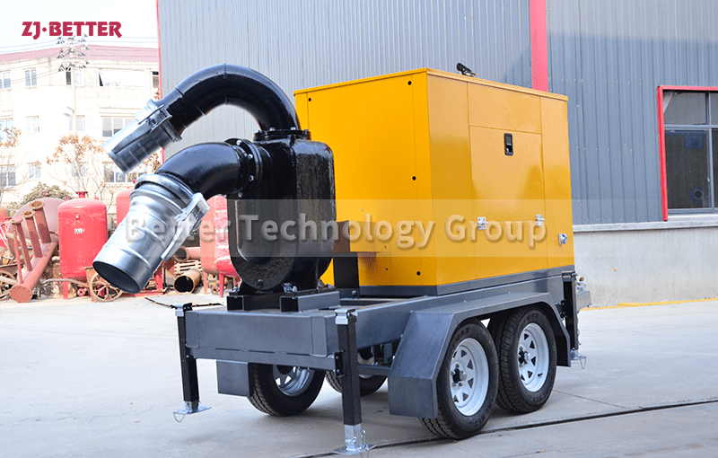 Application characteristics and maintenance methods of diesel engine mobile pump truck