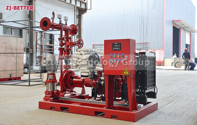 Automation is the advantage of diesel engine fire pump