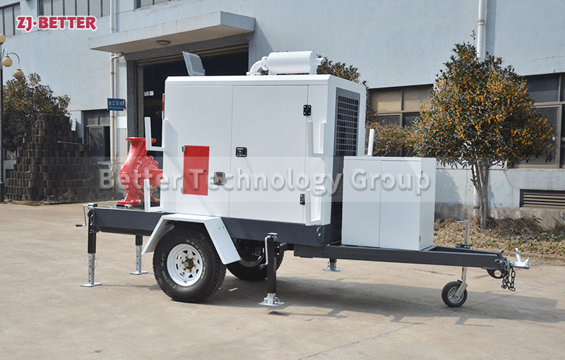 Better specializes in the production of trailer-type mobile pump trucks