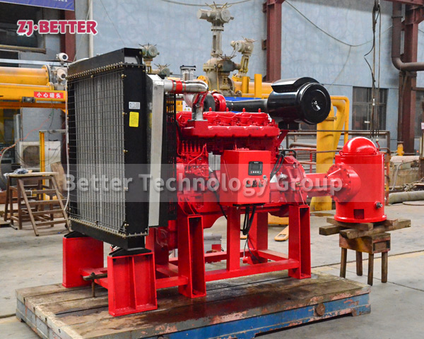 Diesel engine fire pump set can meet the fire-fighting purposes in various occasions