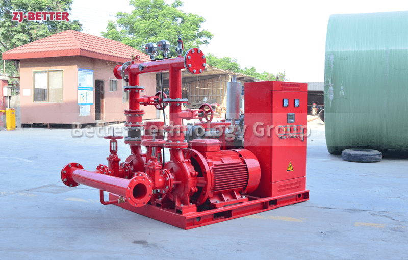 EDJ fire pump start-up process and product features