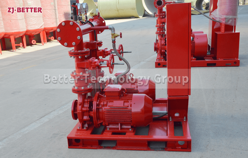 Electric fire pump set has a wide range of applications