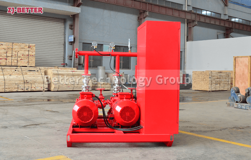 The electric fire pump set is deeply loved by the public