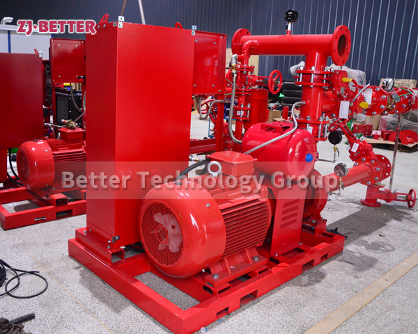 Electric fire pumps are used in a wide range of occasions