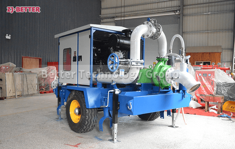 Flexible and efficient mobile pump truck