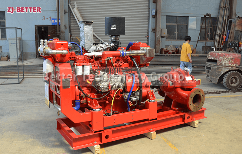 High cost performance of diesel engine fire pump