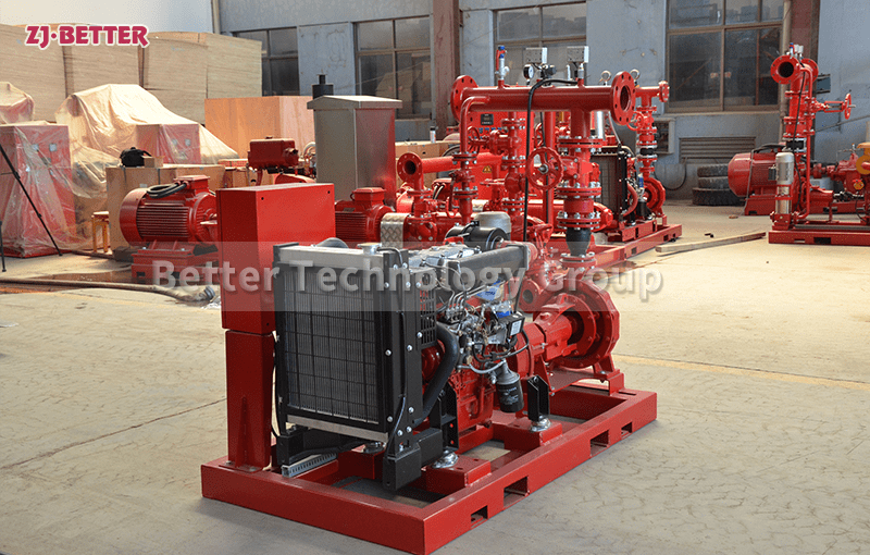 Purpose and function of diesel engine fire pump