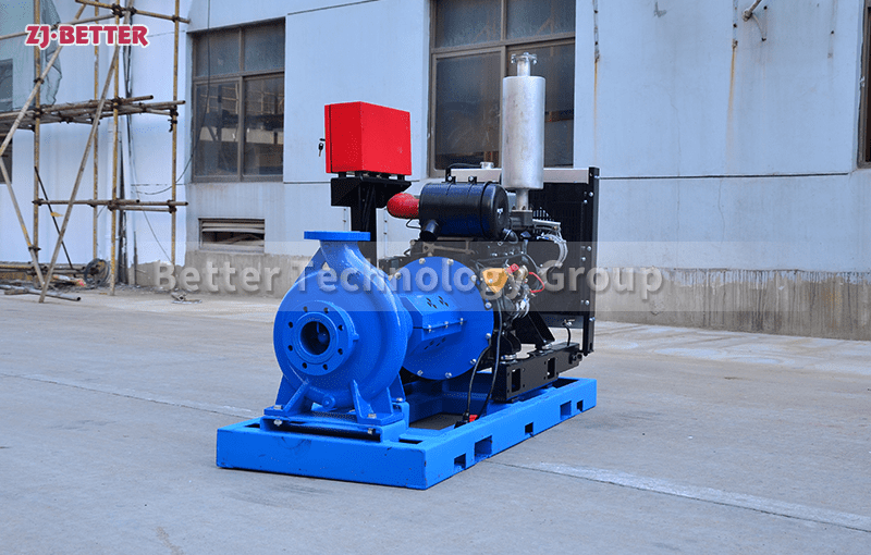 Purpose and function of diesel engine fire pump