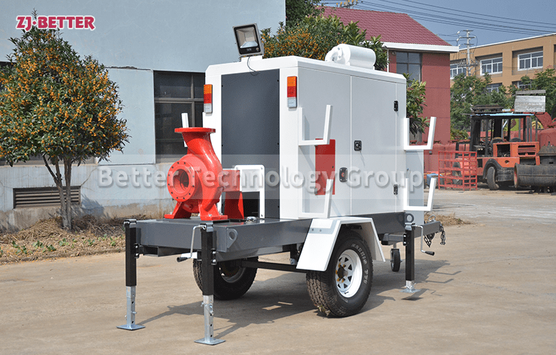 Structural characteristics and application of trailer-type mobile pump truck