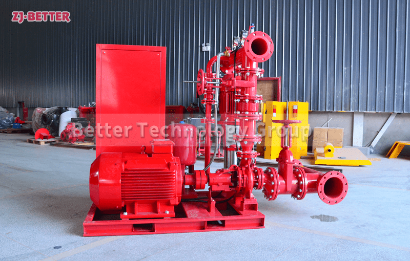 The fire pump is the necessary water-taking equipment for fire-fighting facilities