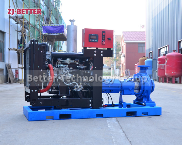 The reliability of the diesel engine fire pump set is much higher