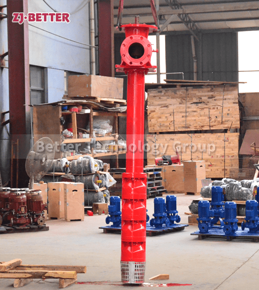 Use site and performance requirements of vertical turbine pump