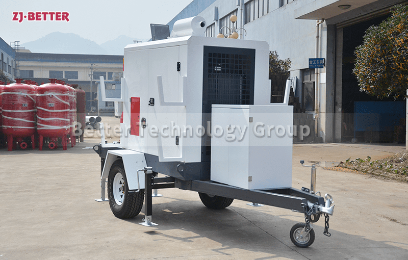 Application field of fire mobile pump truck