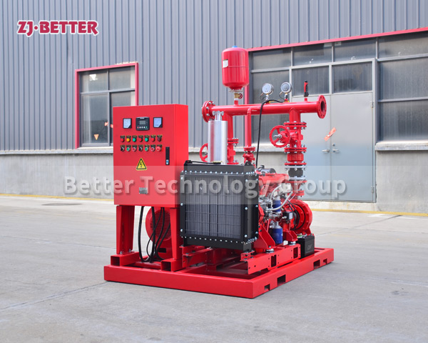 Better produces a complete set of fire water supply system