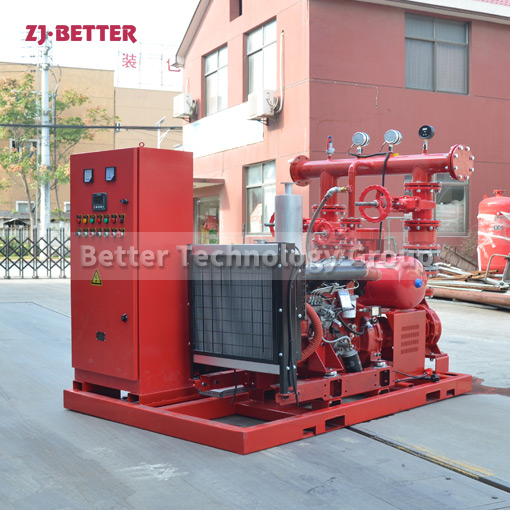 Diesel engine fire pump is a reliable fire fighting equipment