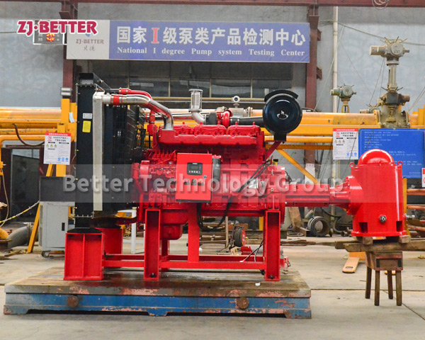 Diesel engine fire pump set can meet various occasions