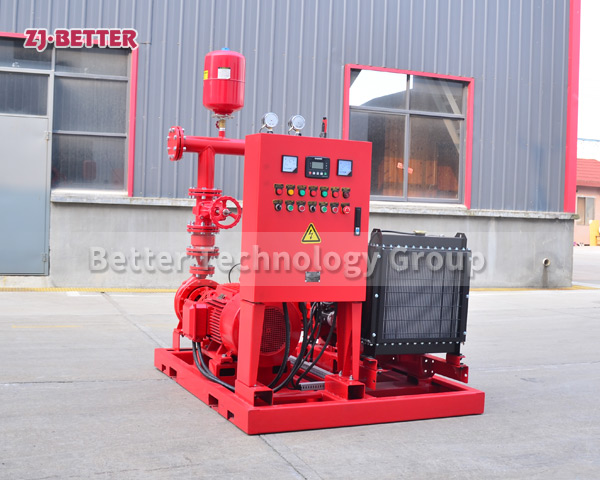 Diesel engine fire pump set is an advanced and reliable fire fighting equipment