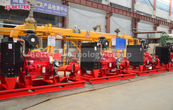 Diesel engine fire pump set is highly efficient and energy-saving