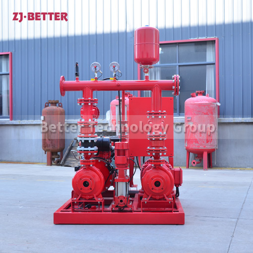 Diesel engine fire pumps meet national standards