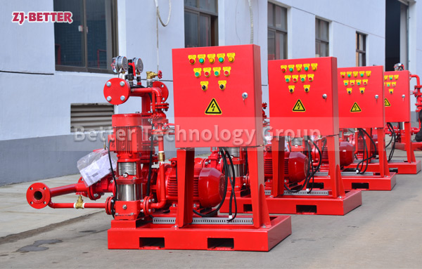 Electric fire pumps are used in various water environments