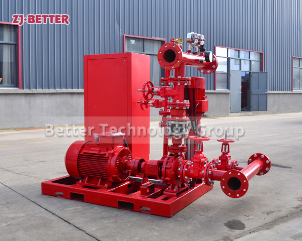 Electric fire pumps are used in various water environments