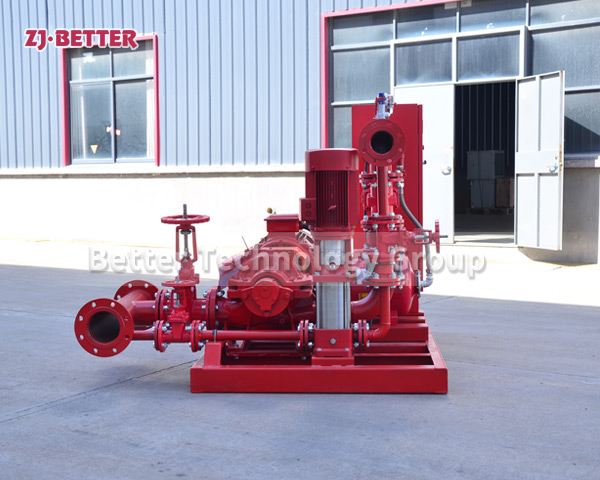 Electric fire pumps are used in various water environments