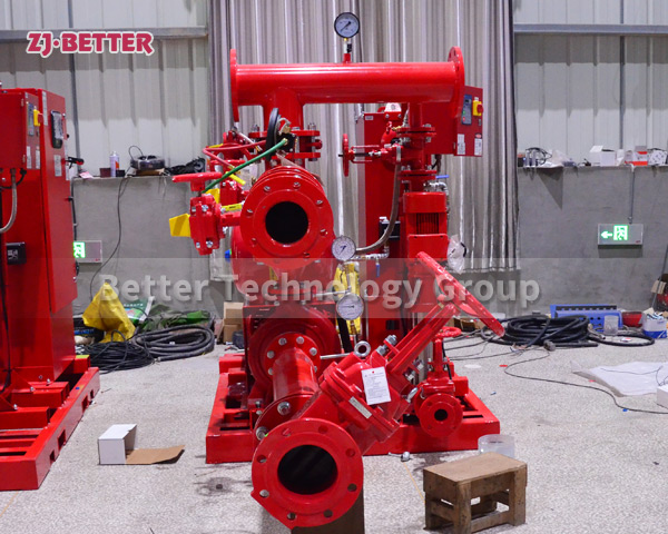 Electric fire pumps are used in various water environments