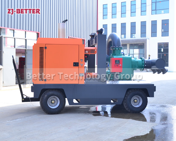 Mobile pump trucks are widely used and cost-effective