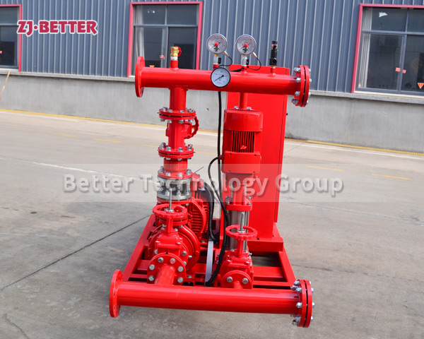 The commonly used fire pumps in my country are electric fire pumps and diesel fire pumps
