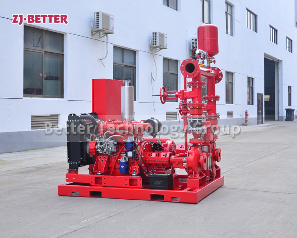 The fire pump group ensures the long-term normal standby state of the equipment
