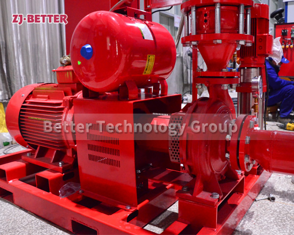 The fire pump has the characteristics of stable performance