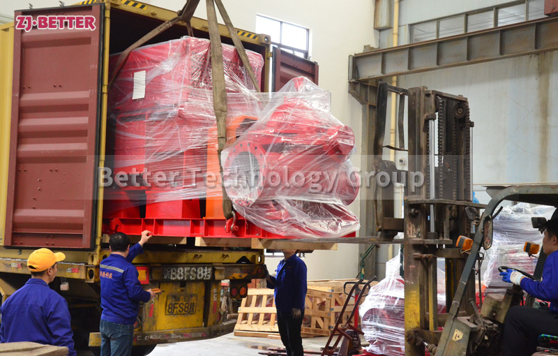 The packaging and shipments of the Better factory are loaded and unloaded in strict accordance with the standards