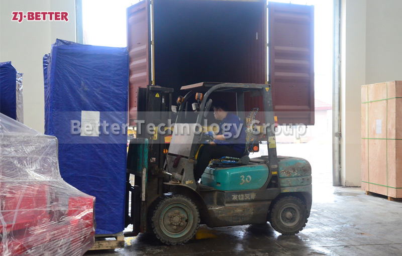 The packaging and shipments of the Better factory are loaded and unloaded in strict accordance with the standards