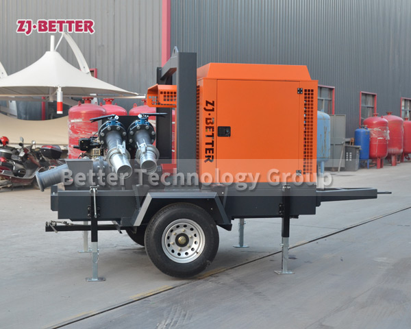Use occasions of mobile pump truck