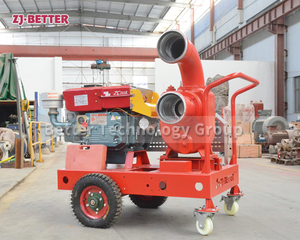What is the function of diesel engine fire pump?