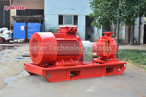 Applicable occasions and components of horizontal fire pumps