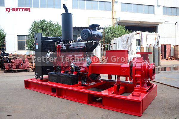 Diesel engine fire pump set is an advanced and reliable fire fighting equipment
