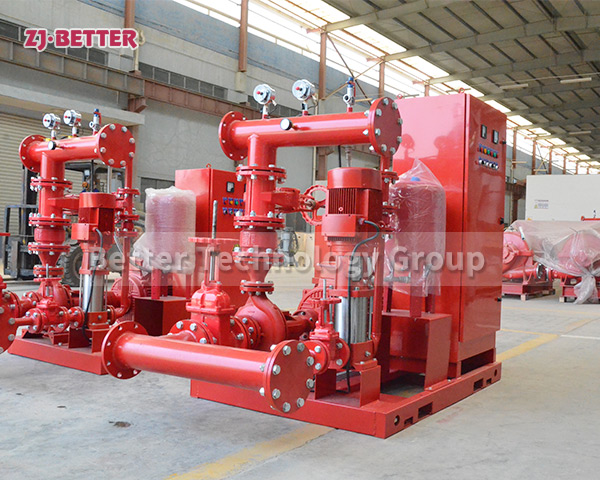 Fire pumps are mainly used for fire water